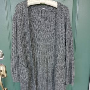 Long Grey Cardigan